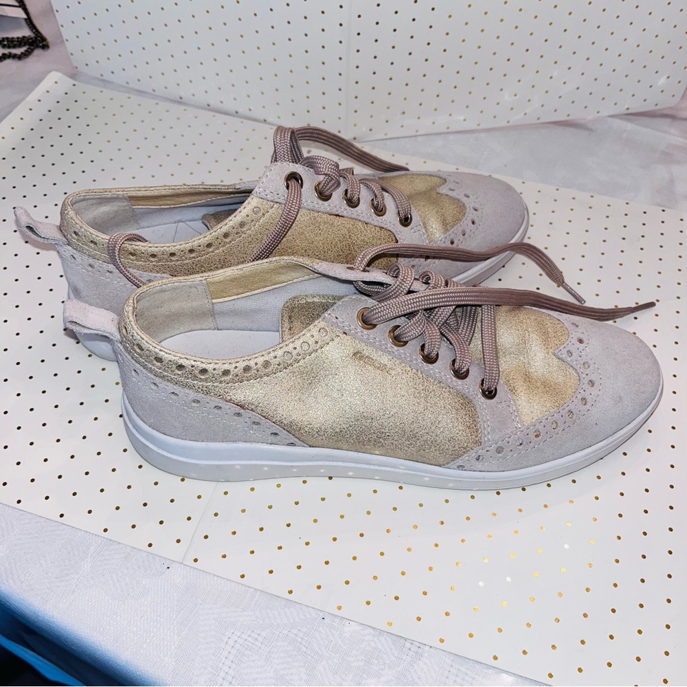 Geox Suede Tennis Shoes
